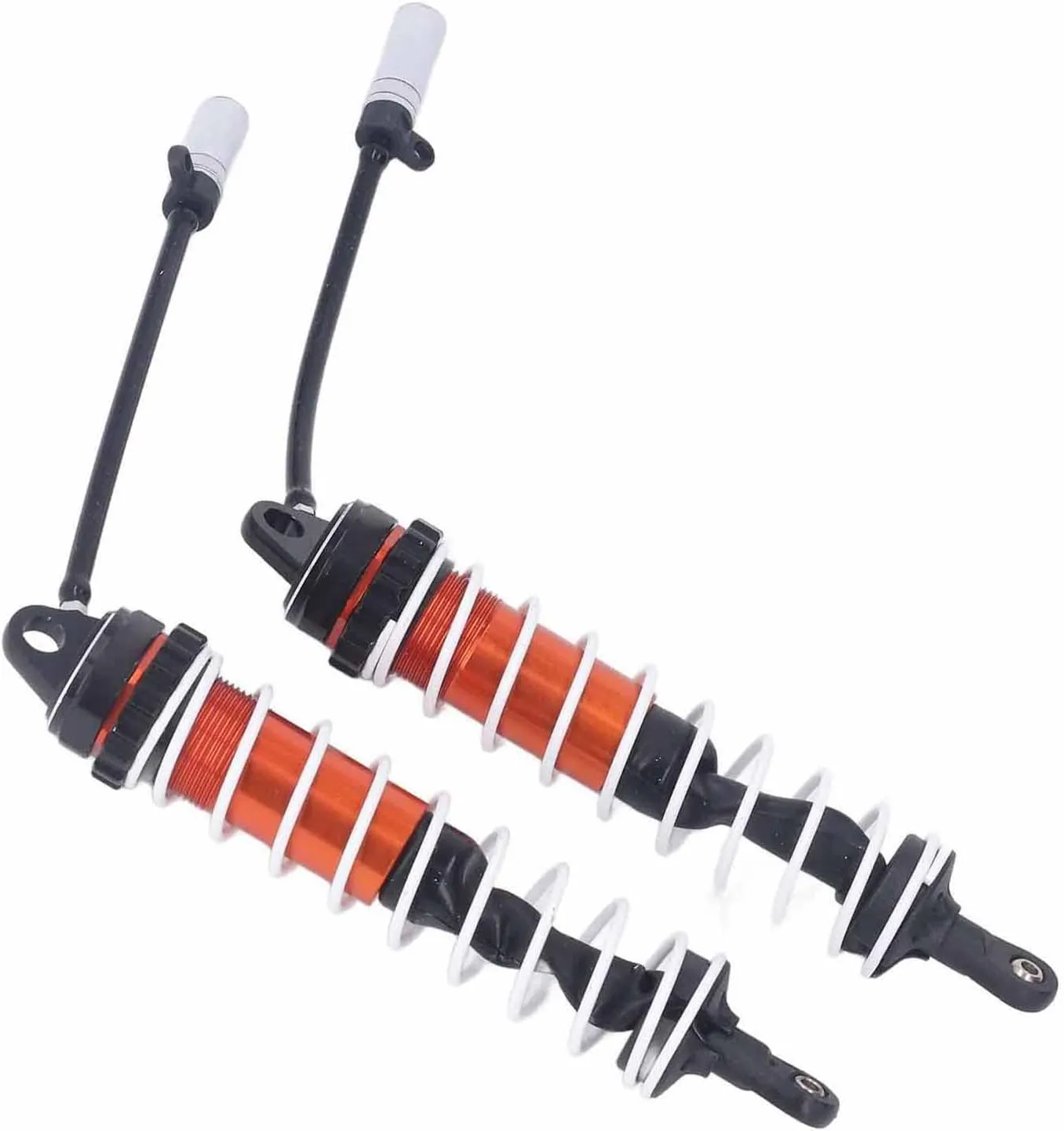 RC Rear, Aluminum Alloy Damper for ZD Racing DBX07 1/7 RC Car, High Elasticity for Damping Effect, Adjustable Height, sturdy and Wear Proof