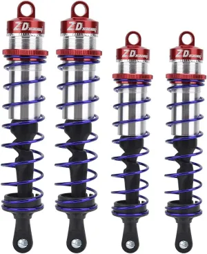 RC Set Damper Adjustable 1/8 RC JLB HSP EM Racing DHK HPI Redcat LRP Hobao ZD Racing Hongnor (Red)