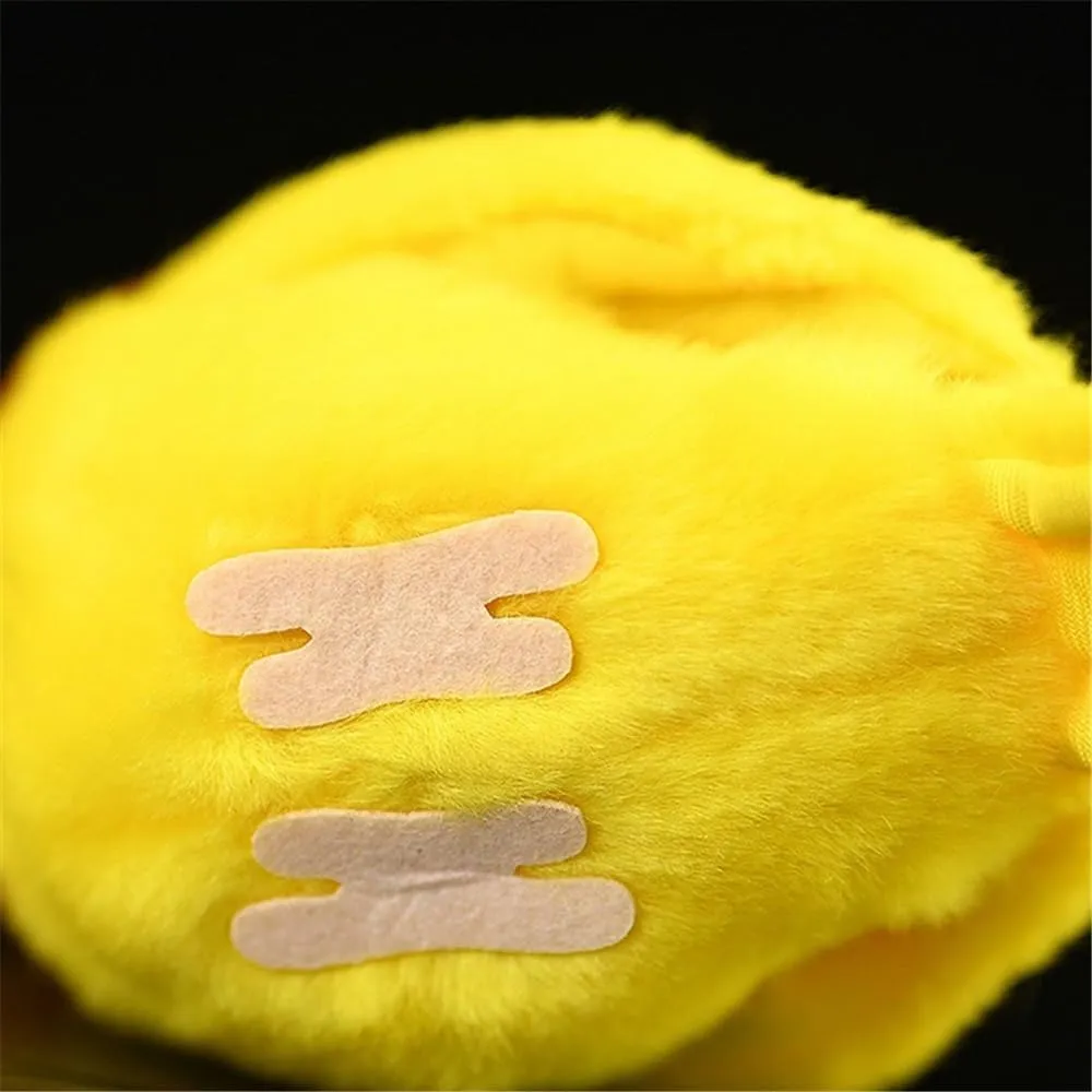 Realistic Lovebird Plush Stuffed Animal - Soft Yellow Parrot Toy with Lifelike Details