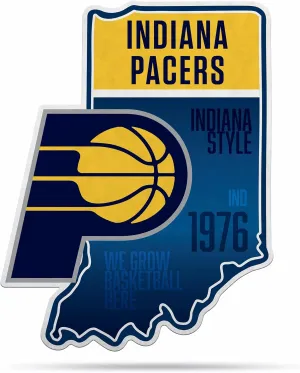 Rico Industries NBA Shape Cut Pennant Shape Cut Pennant - Home and Living Room Décor - Soft Felt EZ to Hang