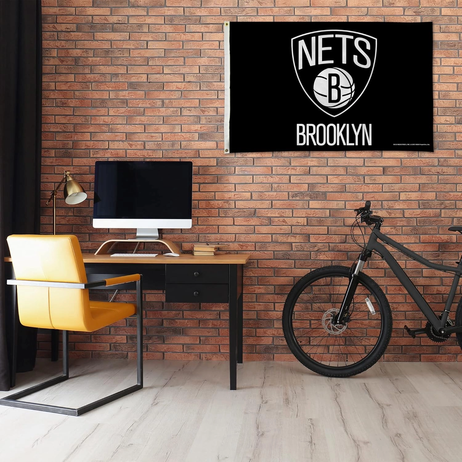 Rico Industries NBA Standard 3' x 5' Banner Flag Single Sided - Indoor or Outdoor - Home Décor
