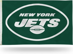 Rico Industries NFL Standard 3' x 5' Banner Flag Single Sided - Indoor or Outdoor - Home Décor