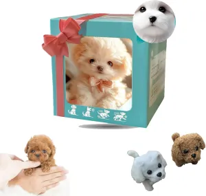 Robot Puppy That Acts Like a Real, Realistic Robot Puppy, Interactive Plush Dogrobot for Adults, Ai Robots Dogs for Walking, Barking, Tail Wagging
