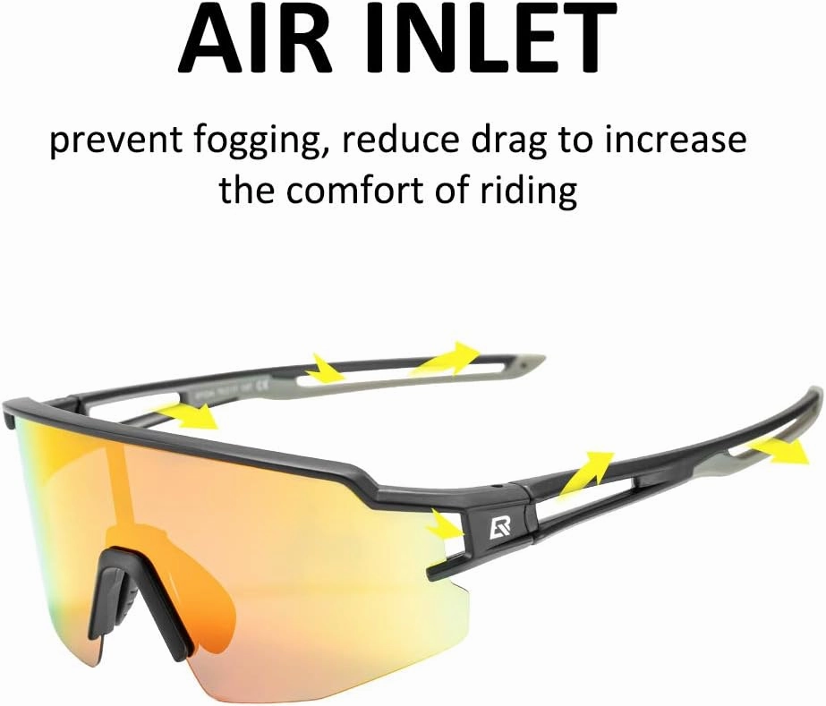 ROCKBROS Polarized Sunglasses for Men Women UV Protection Cycling Sunglasses Sport Glasses