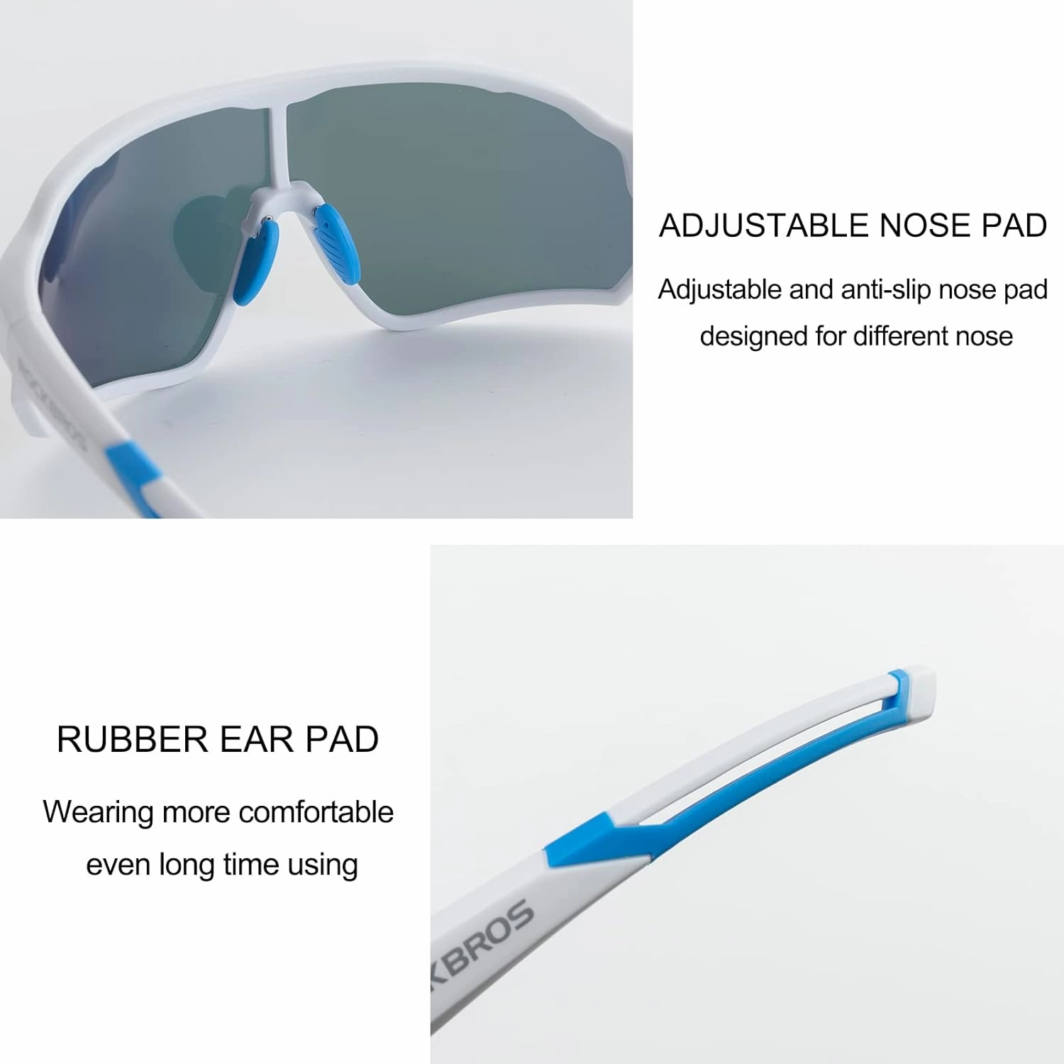 ROCKBROS Polarized Sunglasses UV Protection for Women Men Cycling Sunglasses