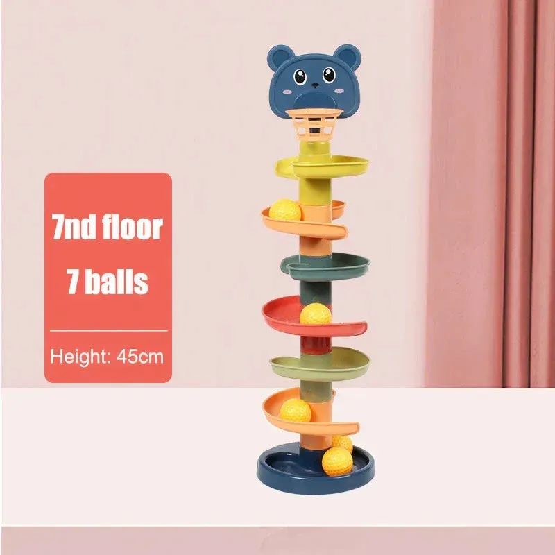 Rolling Ball Stacking Tower