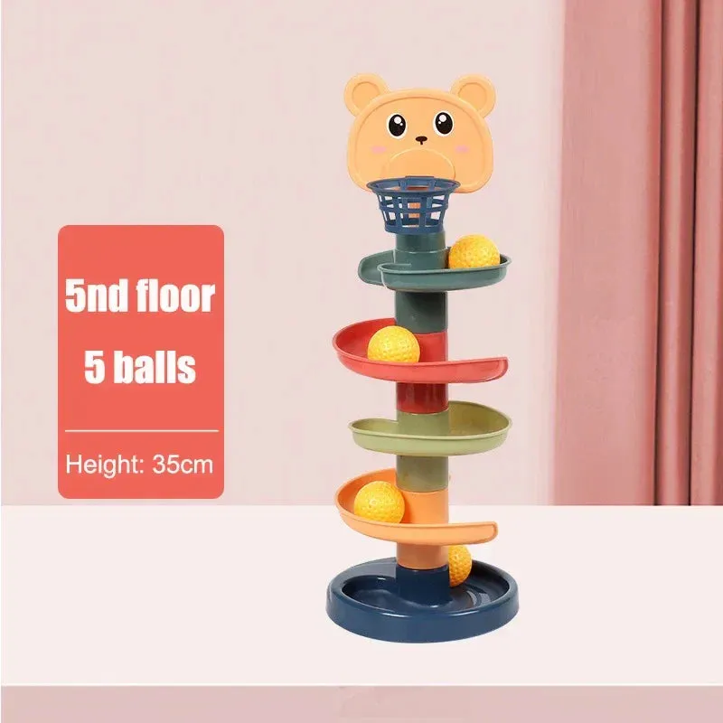 Rolling Ball Stacking Tower