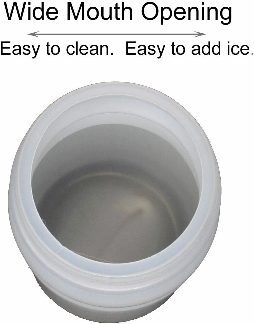 Rolling Sands 20 Ounce Sports Water Bottles 6 Pack, BPA-Free, Made In USA, Dishwasher Safe, Clear Frost Bottles/Variety