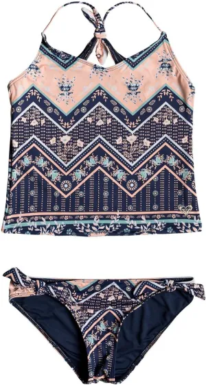 Roxy Girls' Heart in The Waves Tankini Swimsuit Set