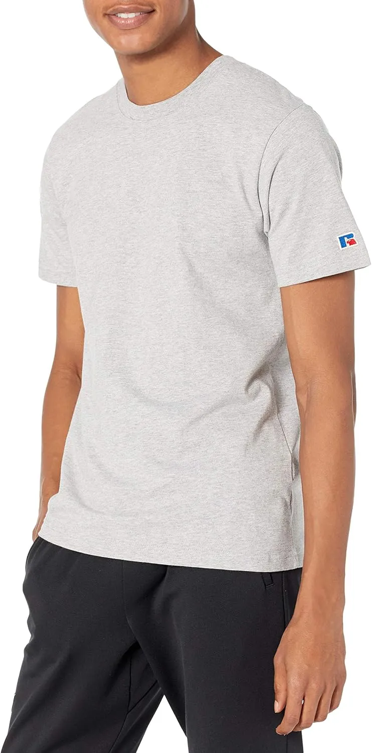 Russell Athletic Men's Soft 100% Cotton Midweight T-Shirt