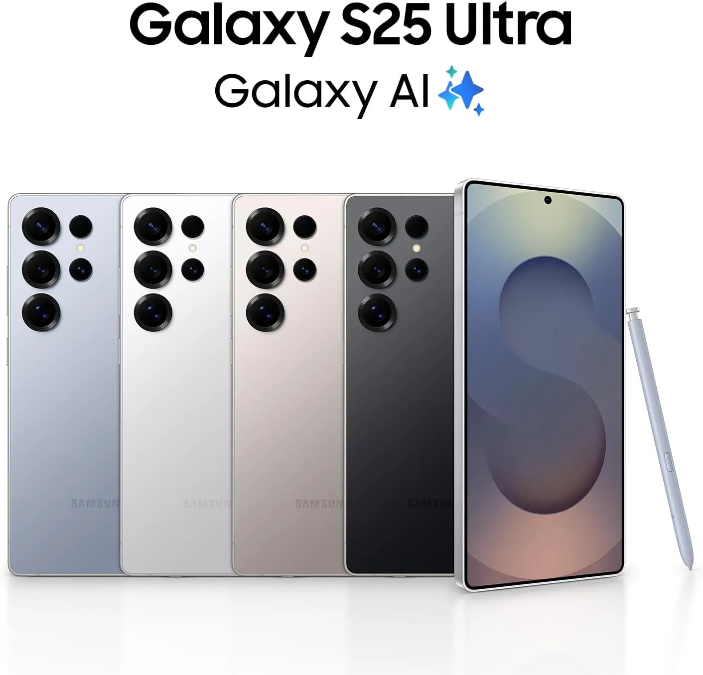 SAMSUNG Galaxy S25 Ultra Cell Phone, 512GB AI Smartphone, Unlocked Android, AI Camera, Fast Processor, Long Battery Life, 2025, US 1 Yr Manufacturer Warranty, Titanium Black