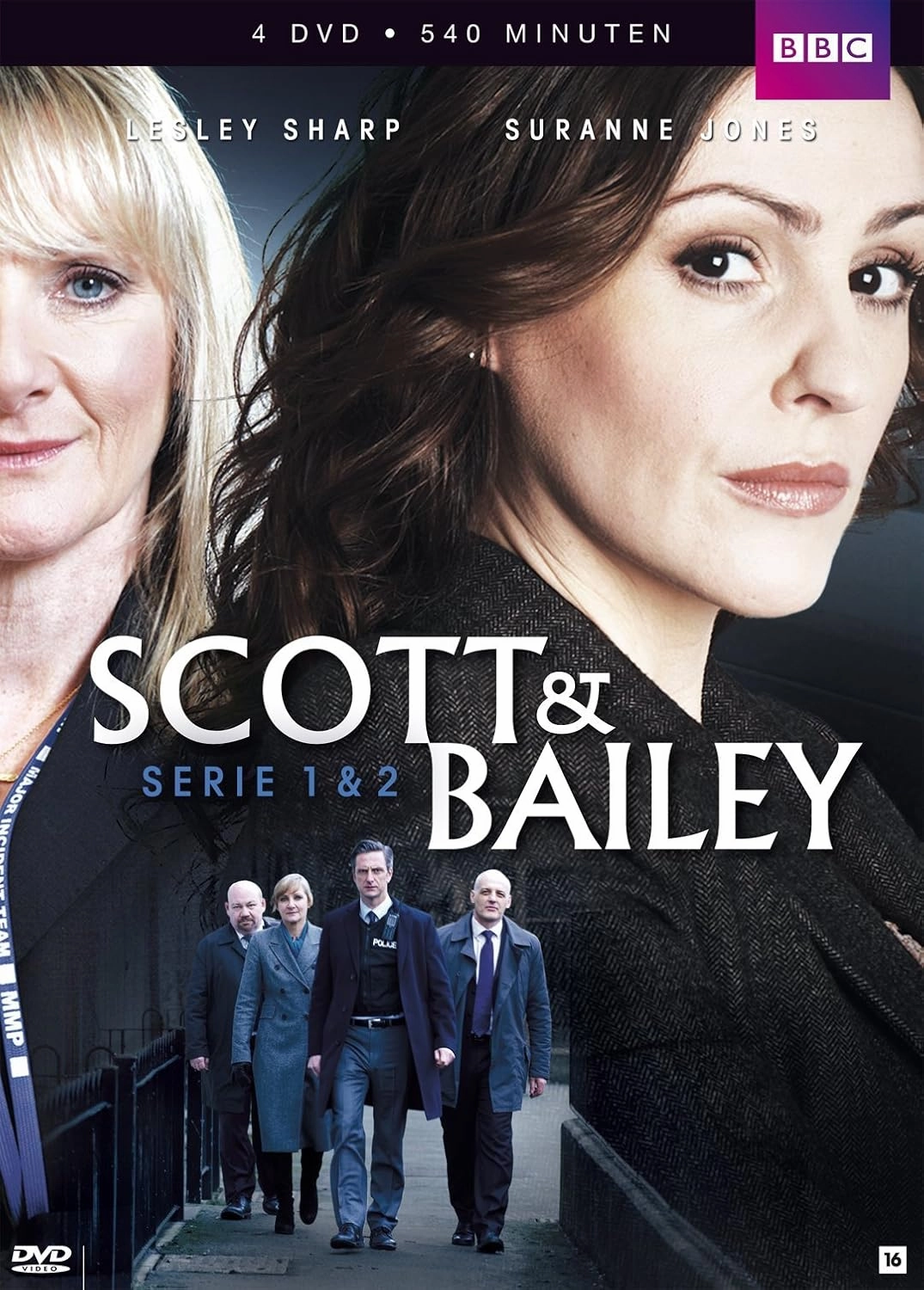 Scott & Bailey (Complete Series 1 & 2) - 4-DVD Box Set ( Scott & Bailey - Complete Series One, Two ) [ NON-USA FORMAT, PAL, Reg.0 Import - Netherlands ]