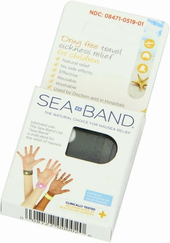 Sea-Band For Children Wristband (Colors May Vary) 1 Pair (Pack of 12)