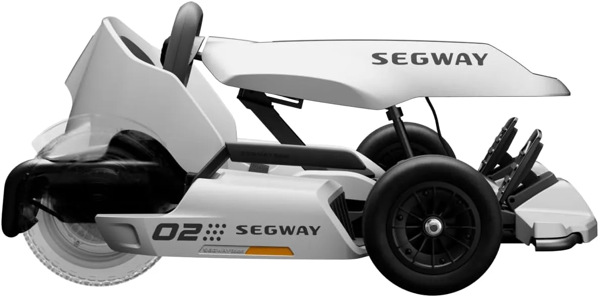 Segway Ninebot Gokart Pro and Gokart Pro 2, Electric Go Kart with Enhanced Safety Features, High-Speed Racing and Immersive Gaming Combo, Ultimate Drift Experience for Ages 14 , Up to 15.5 Miles