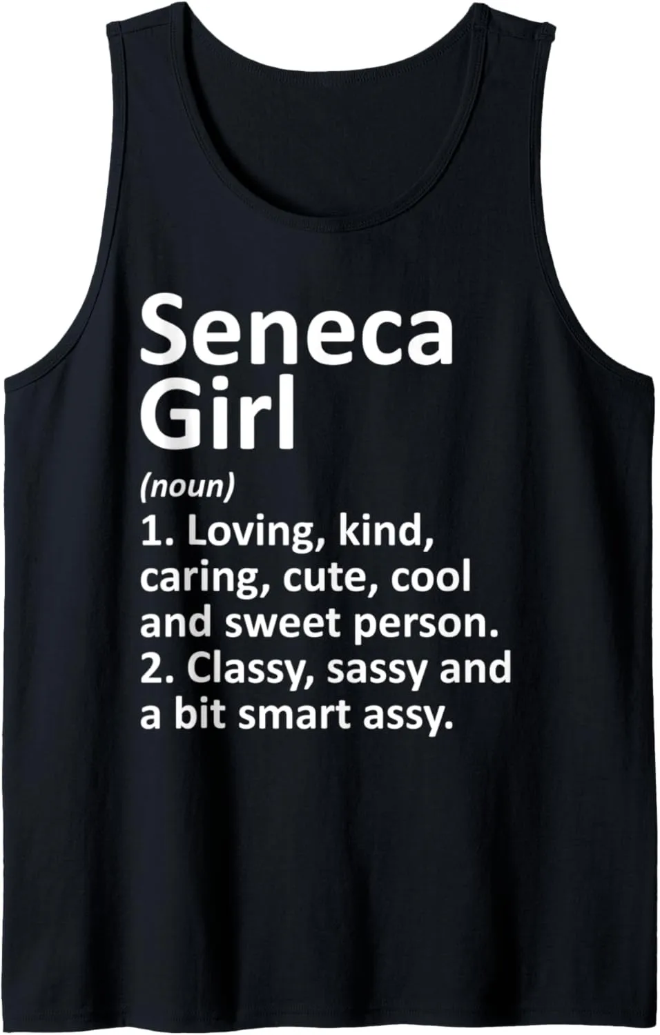 SENECA GIRL SC SOUTH CAROLINA Funny City Home Roots Gift Tank Top