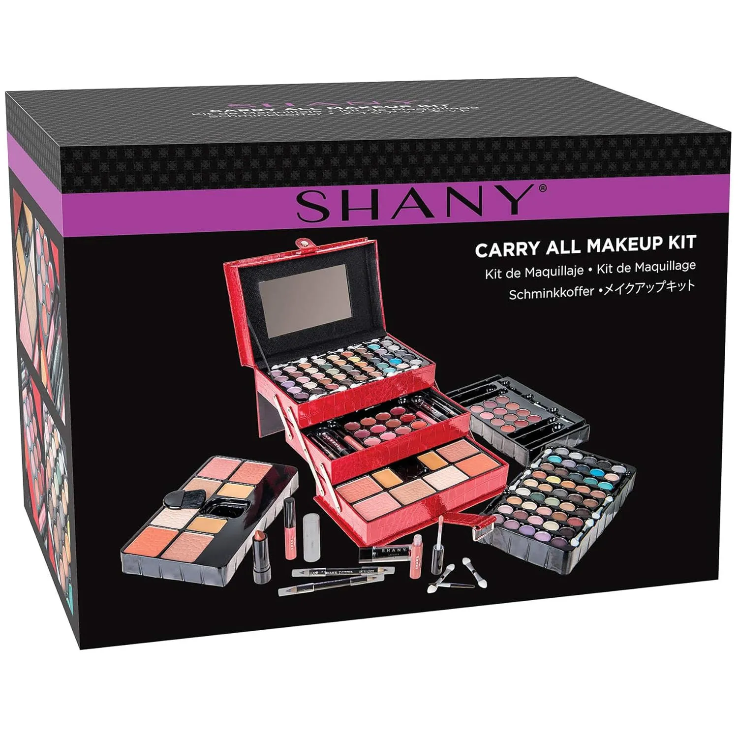 SHANY All In One Makeup Kit (Eyeshadow, Blushes, Powder, Lipstick & More) Holiday Exclusive
