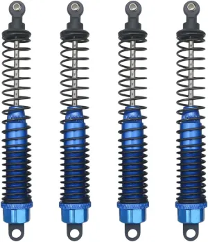 Shock Absorber Damper 130mm Oil Adjustable Alloy Aluminum for RC Car 1/10 Crawler Truck Upgraded Hop-Up Parts HPI HSP Traxxas Losi Axial Tamiya Redcat Himoto Losi(Dark Blue)