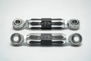Shock Therapy adjustable Front and Rear Sway Bar Links for Textron/Arctic Cat Wildcat XX (Front Link Kit Textron Wildcat XX)