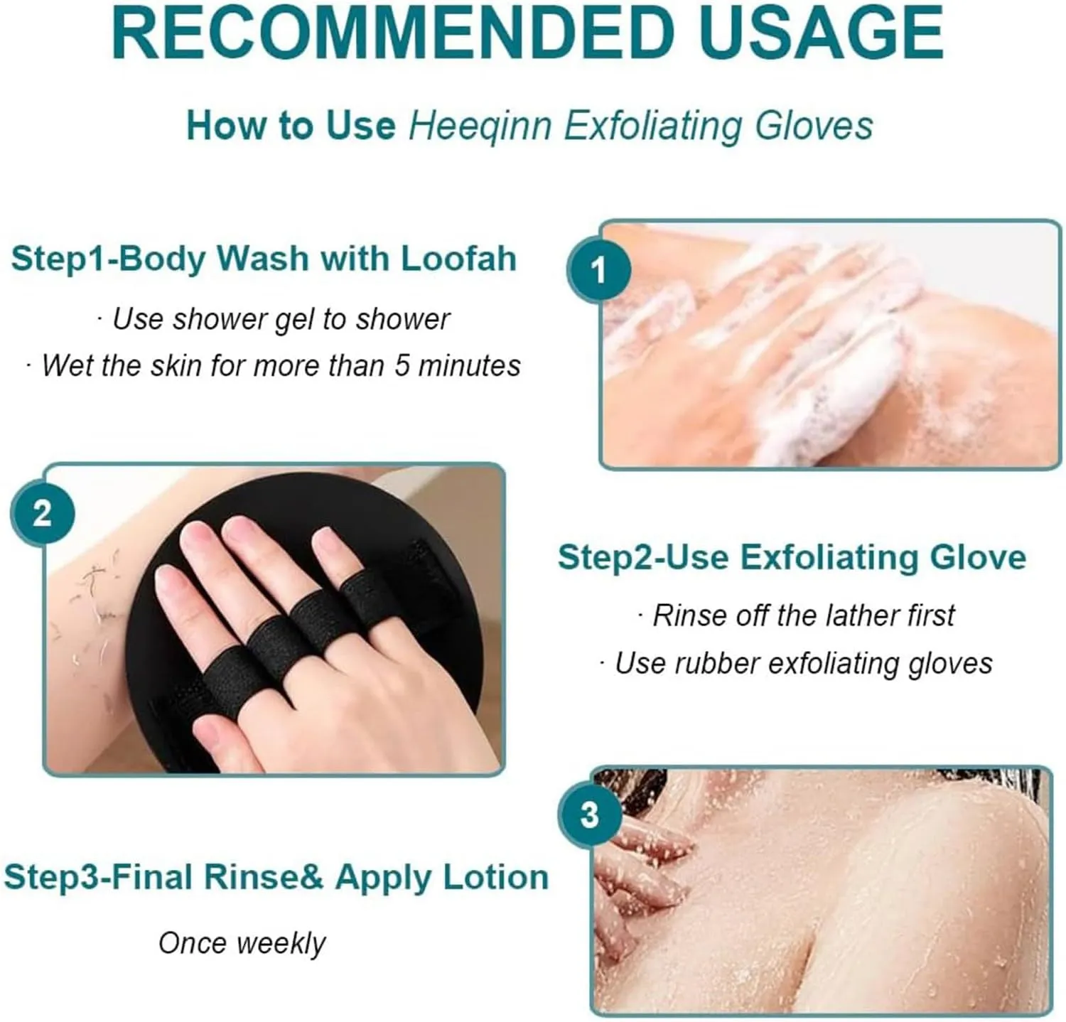Silicone Body Scrubber, 2025 New Exfoliating Body Scrubber Set, Deep Cleansing Shower and Bath Tool, Silicone Scrubbing Care Tool, Gentle Dead Skin Remover for Men & Women (Coarse Fine, 2 Sets)