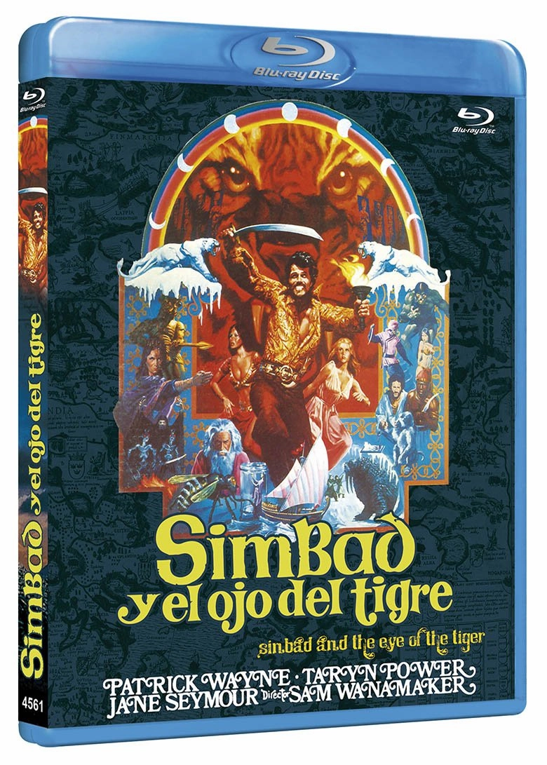 Sinbad and the Eye of the Tiger (1977) ( Sinbad & the Eye of the Tiger ) [ Blu-Ray, Reg.A/B/C Import - Spain ]