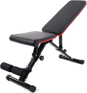 Sit-Up Board Web Multifunction Home Gym Fordable Weight Dumbbell Bench Adjustable Strength Training Bench Full Body Workout Fitness Equipment