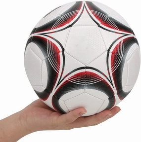 Size 5 Soccer Ball, 21.5cm/8.46in Standard Double Layer Anti Explosion PVC Training Football Professional Adults Teaching Soccer Ball
