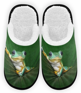 Slippers Soft Non-Slip Indoor House Slippers Home Shoes For Bedroom Hotel Travel Spa