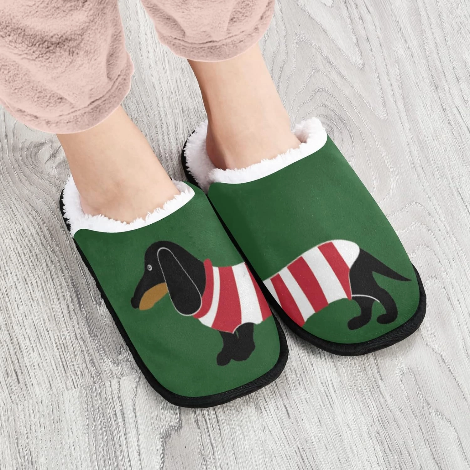 Slippers Soft Non-Slip Indoor House Slippers Home Shoes For Bedroom Hotel Travel Spa