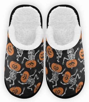 Slippers Soft Non-Slip Indoor House Slippers Home Shoes For Bedroom Hotel Travel Spa