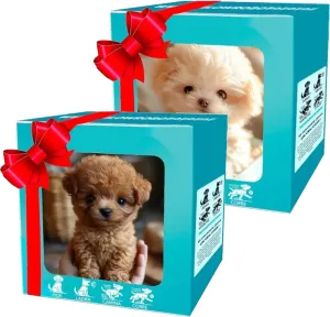 Smart Robot Dog - Robot Puppy, Robot Dog That Acts Like A Real Dog, My Realistic Robot Puppy, Interactive Pet - Walking, Barking, Tail Wagging (2Pcs/b)