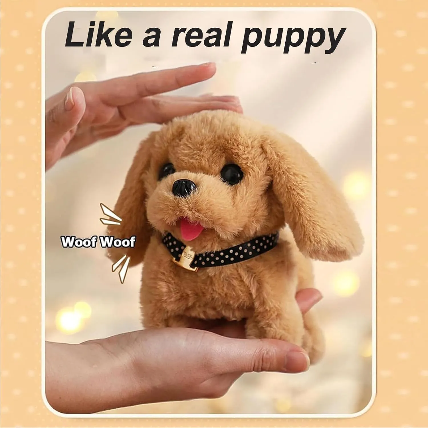 Smart Robot Dog - Robot Puppy, Robot Dog That Acts Like A Real Dog, My Realistic Robot Puppy, Interactive Pet - Walking, Barking, Tail Wagging (2Pcs/b)