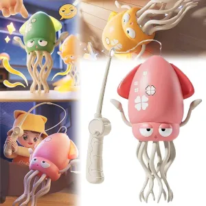 Smart Tentacle Explorer, Electric Dancing Octopus Toy, Automatic Playful Wiggly Wonder Octopus, Magical Crawling Moving Squid with LED Lights & Music, Smart Interactive Magic Mover(Pink)