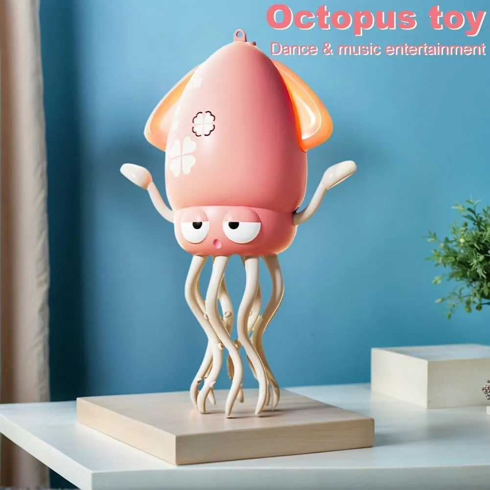 Smart Tentacle Explorer, Wiggly Wonder Octopus, Dancing Octopus, Electric Automatic Obstacle Avoidance Octopus, Crazy 8-Leg Action Octopus, Smart-Tentacle Pet Toys (Green)