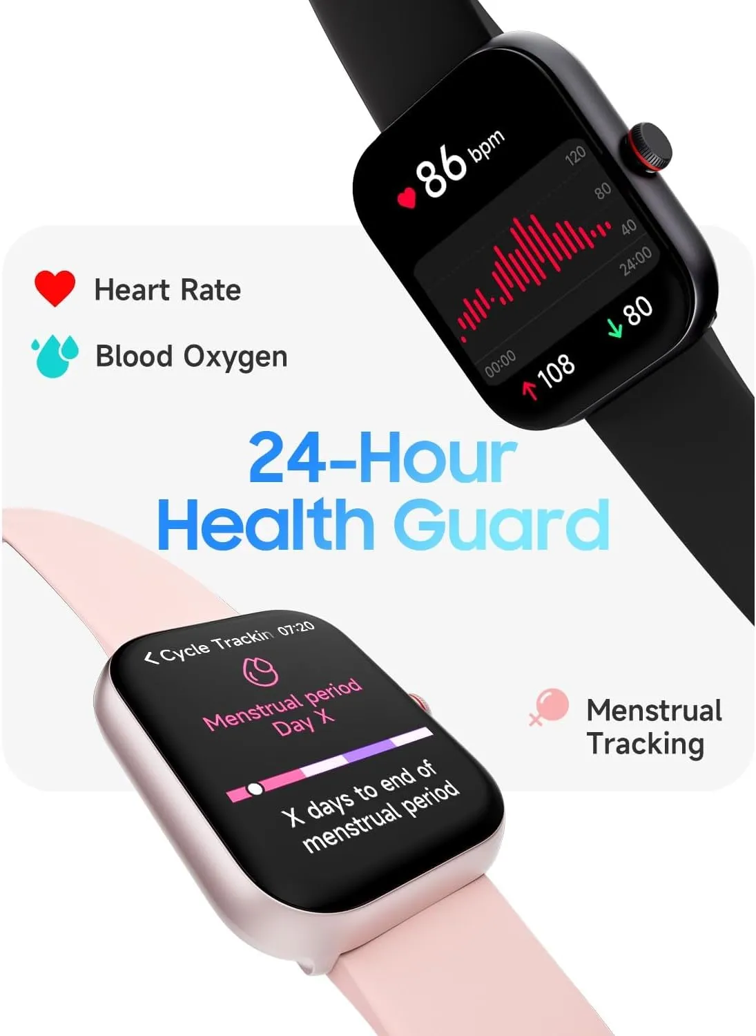 Smart Watch for Men Women, Alexa Built-in, Answer/Make Calls, 1.91" HD Screen Fitness Watch, IP68 Waterproof, 100 Sports, Heart Rate Monitor, Sleep Tracker, Smartwatch Compatible Android iOS