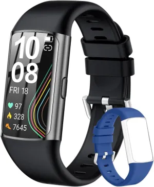 Smart Watch, Health Fitness Tracker Watch with 24/7 Heart Rate, Blood Pressure Monitor, Sleep Tracker,Pedometer, IP68 Waterproof Activity Trackers Compatible with Android & iPhone Women Men