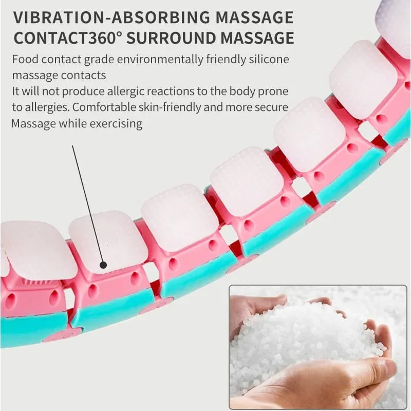 Smart Weight Loss Hula Hoop, Fitness Ring For Abdomen, Body Shaping Circle For Beginners