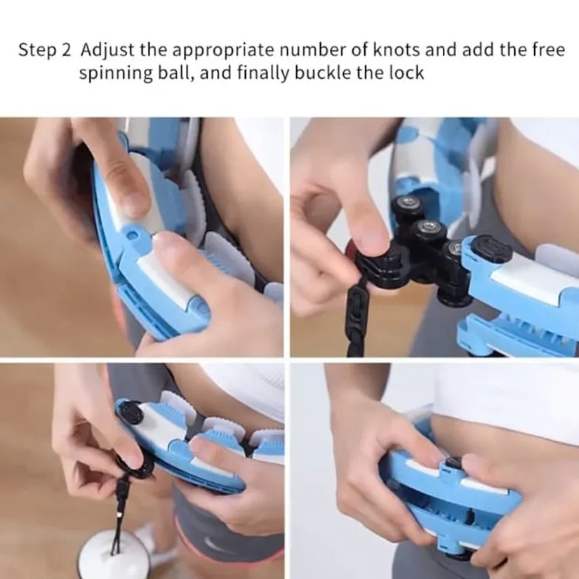 Smart Weight Loss Hula Hoop, Fitness Ring For Abdomen, Body Shaping Circle For Beginners