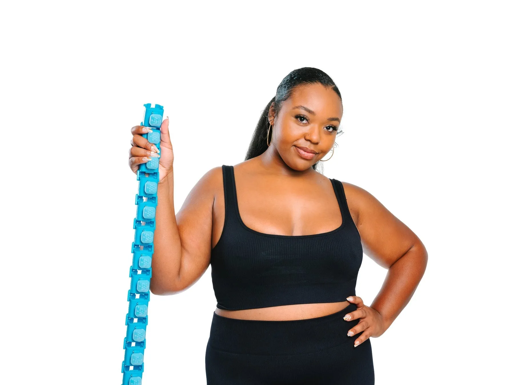 Smart Weighted Fit Hoop - 2 in 1 Fitness Massage Great for Adults and Beginners
