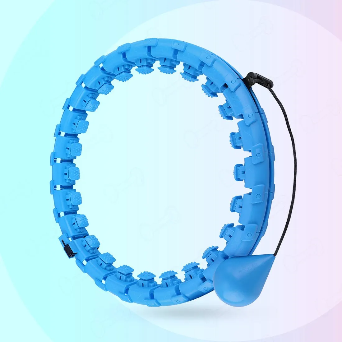 Smart Weighted Fit Hoop - 2 in 1 Fitness Massage Great for Adults and Beginners