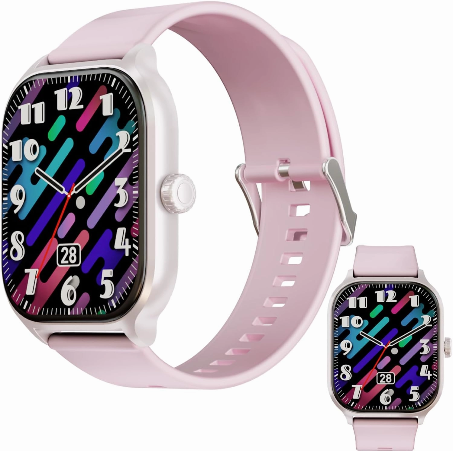 Smart Watch,2.01" Smartwatch for Women,(Answer/Make Calls),Fitness Tracker110  Sport Modes,IP68 Waterproof Fitness Watch,Heart Rate,Blood Pressure,Sleep,SpO2 Monitor ,Smartwatches for Android iOS