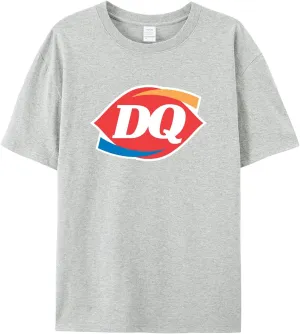 Soft Ice Cream Graphic Logo T-Shirt - Cute Fast Food Shirts for Men Women