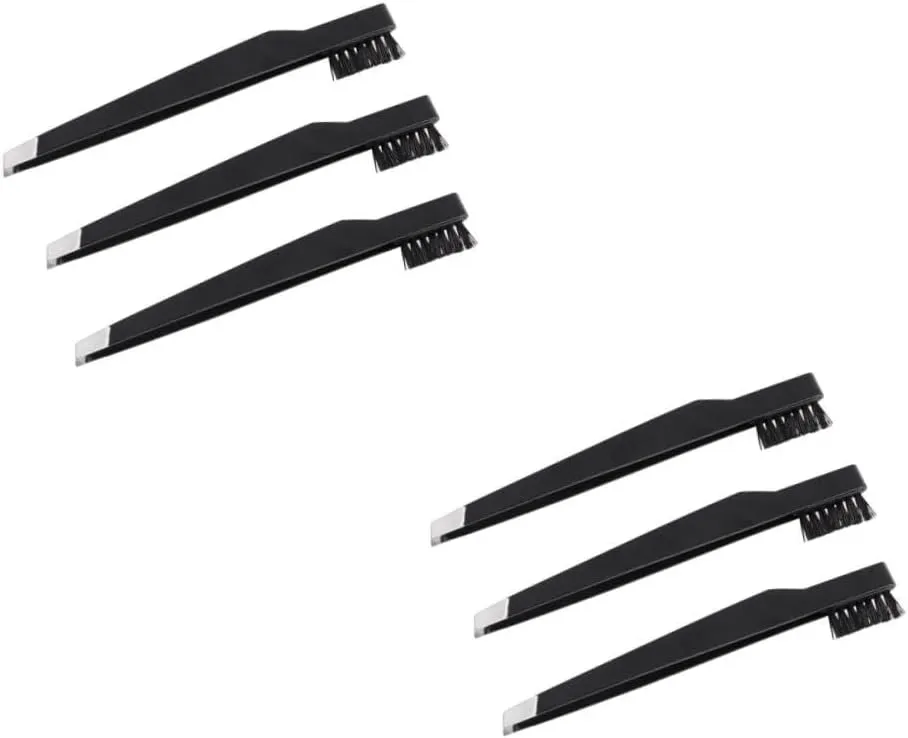 SOIMISS 2sets Complete Eyebrow Set Brow Kit Brow Trimmer Tweezers Tip Tweezers Perfect for Grooming 3pcs*2