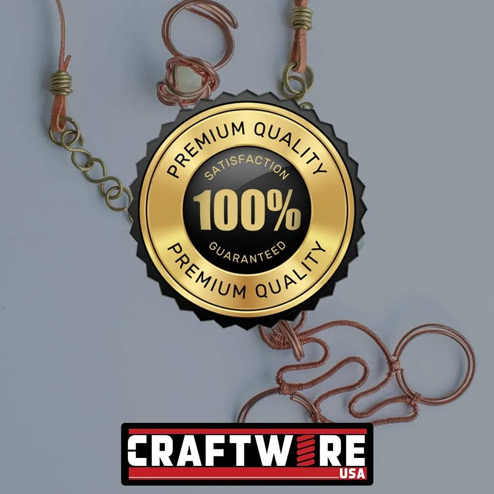 Solid Bare Copper Wire Square, Bright, Dead Soft, 50 Feet, 20 Gauge (Choose 14 to 22 ga.)