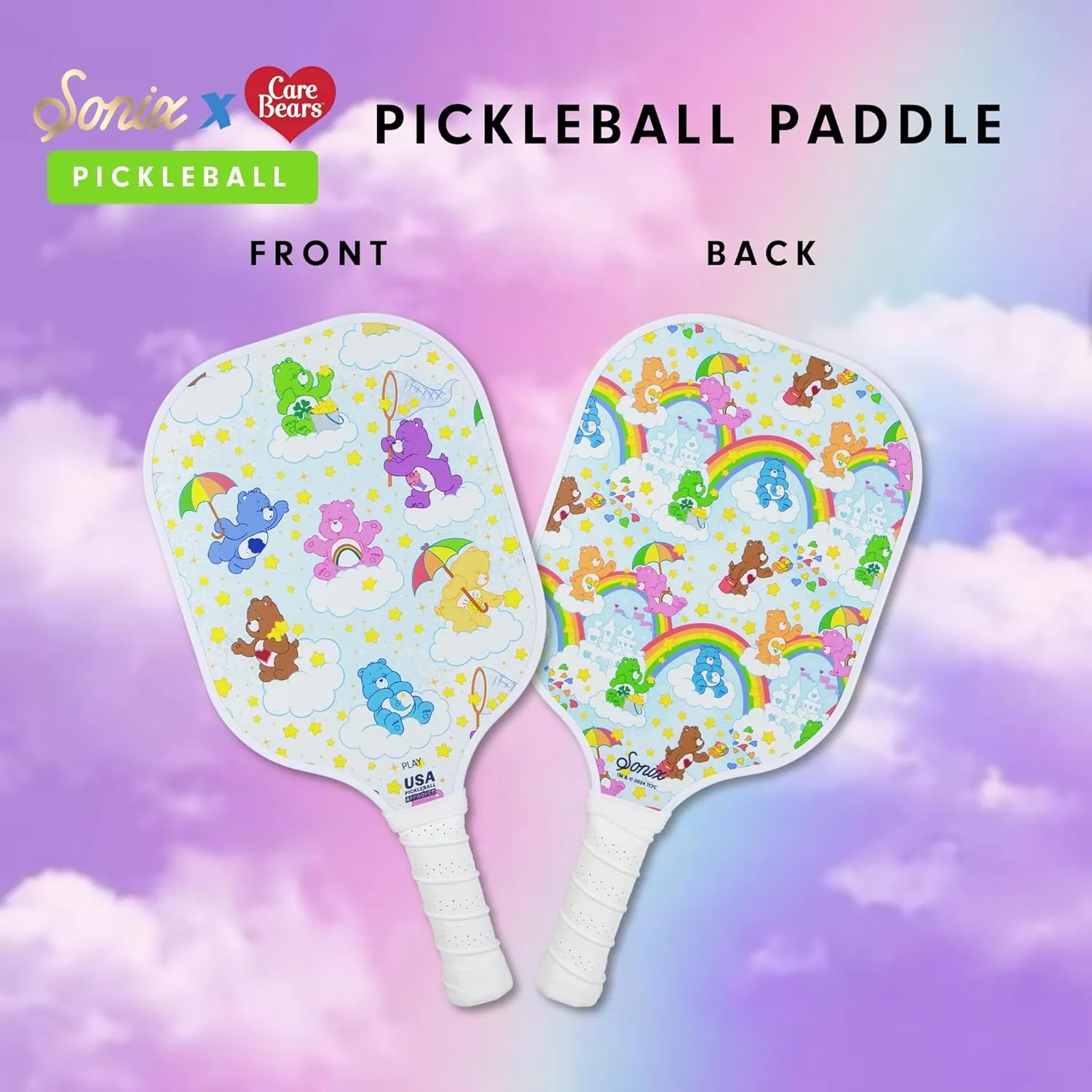 Sonix | USAPA Approved | Premium Pickleball Paddle | Fiberglass Surface, Non-Slip Cushion Grip | Single Pickle Ball Racket