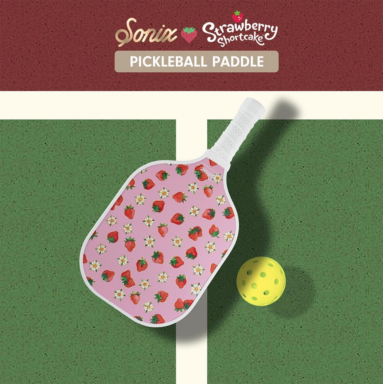 Sonix | USAPA Approved | Premium Pickleball Paddle | Fiberglass Surface, Non-Slip Cushion Grip | Single Pickle Ball Racket