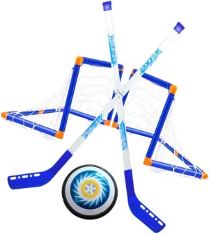 Sosoport Electric Hockey Ice Ball Set Suspended Interactive Game for Boys and Girls Sports Equipment Toy Boys' Birthday Unique Present Idea