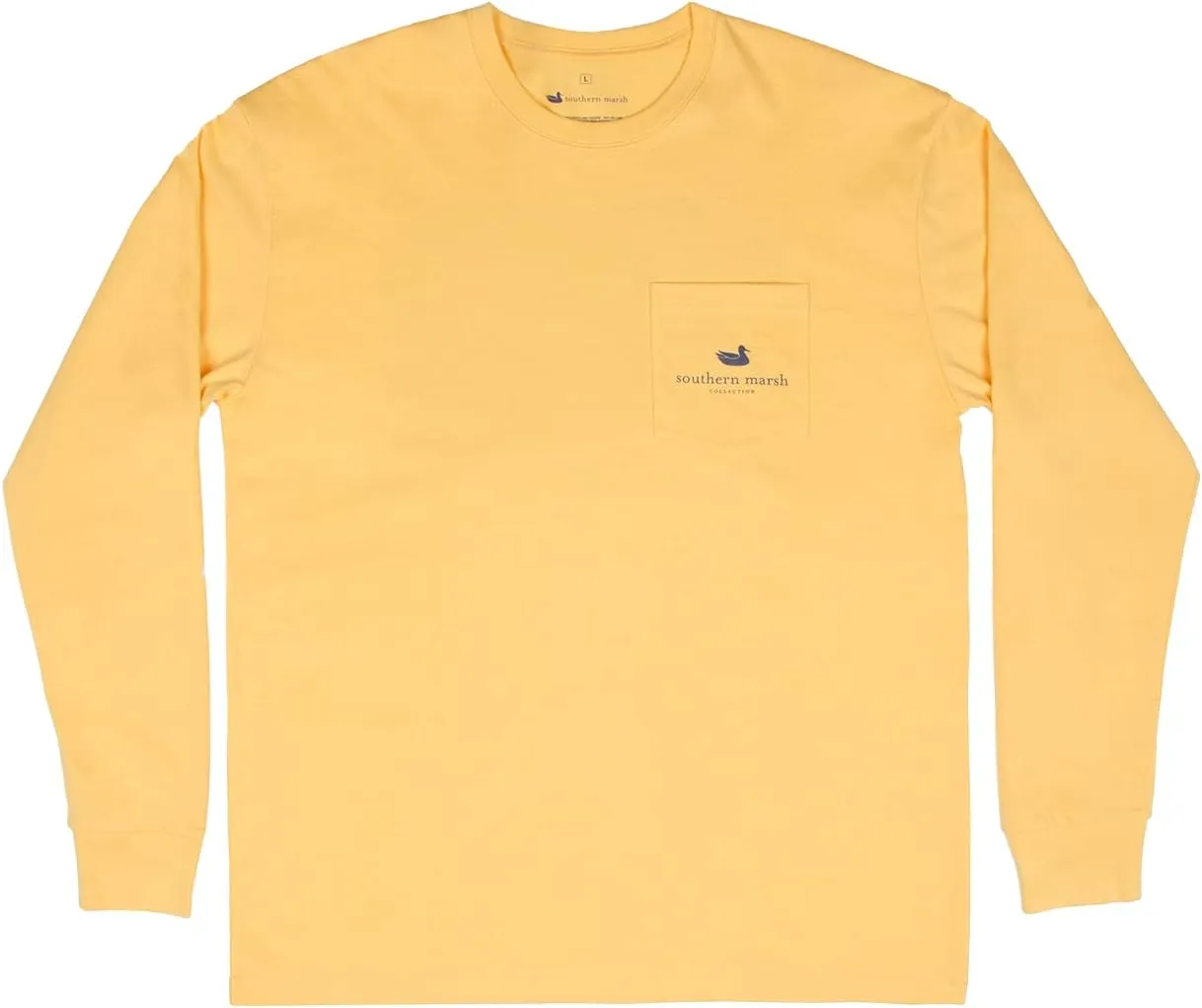 Southern Marsh Men’s Outfitter Series - One T-Shirt – Long Sleeve Casual Graphic Tee