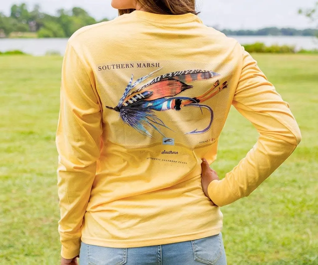 Southern Marsh Men’s Outfitter Series - One T-Shirt – Long Sleeve Casual Graphic Tee