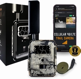 Spartan Camera Gocam 4G LTE Trail Camera, Verizon Certified, Remotely Update Camera Settings, Fully Configurable via App, HD Video, HD Photo, Blackout Flash, Hunting, Security, Surveillance