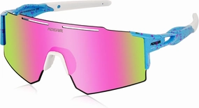 Sports Polarized Sunglasses for Women Men, UV400 Cycling Goggles Baseball Running Fishing Outdoor Windproof Eyewear